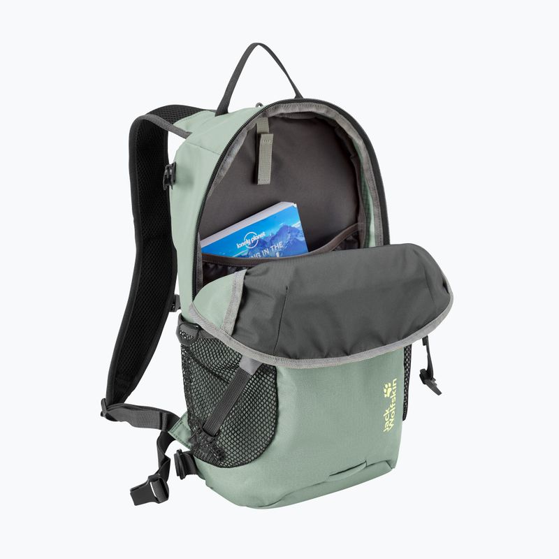 Kerékpáros hátizsák Jack Wolfskin Velocity 12 l green zinnia 8