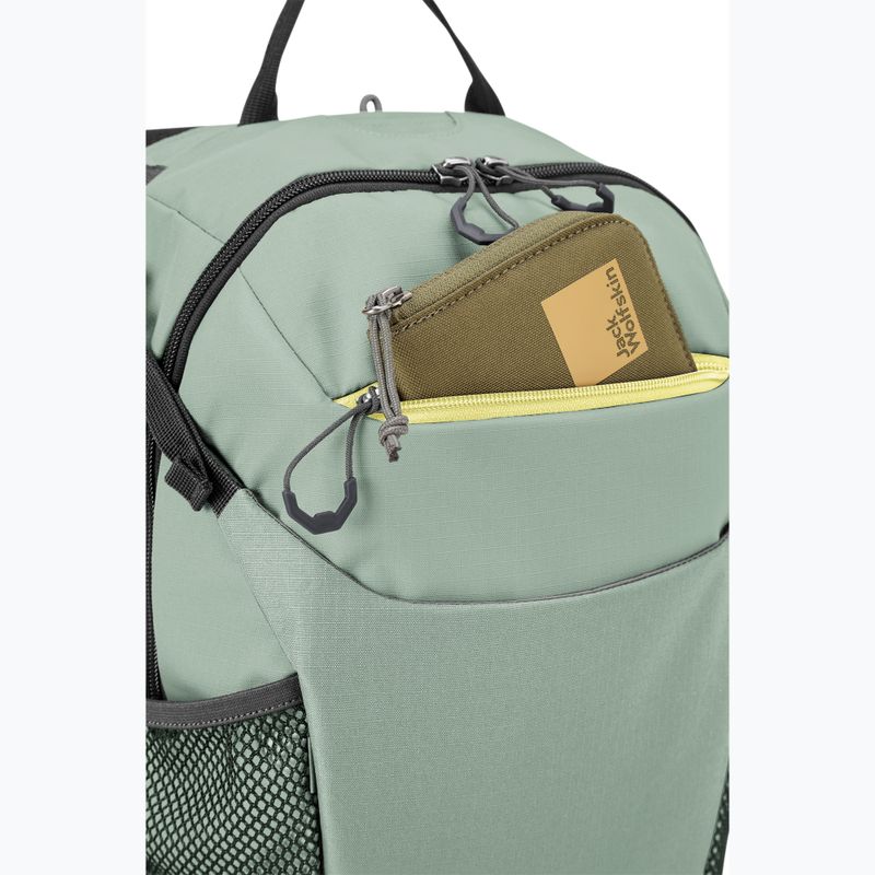 Kerékpáros hátizsák Jack Wolfskin Velocity 12 l green zinnia 11