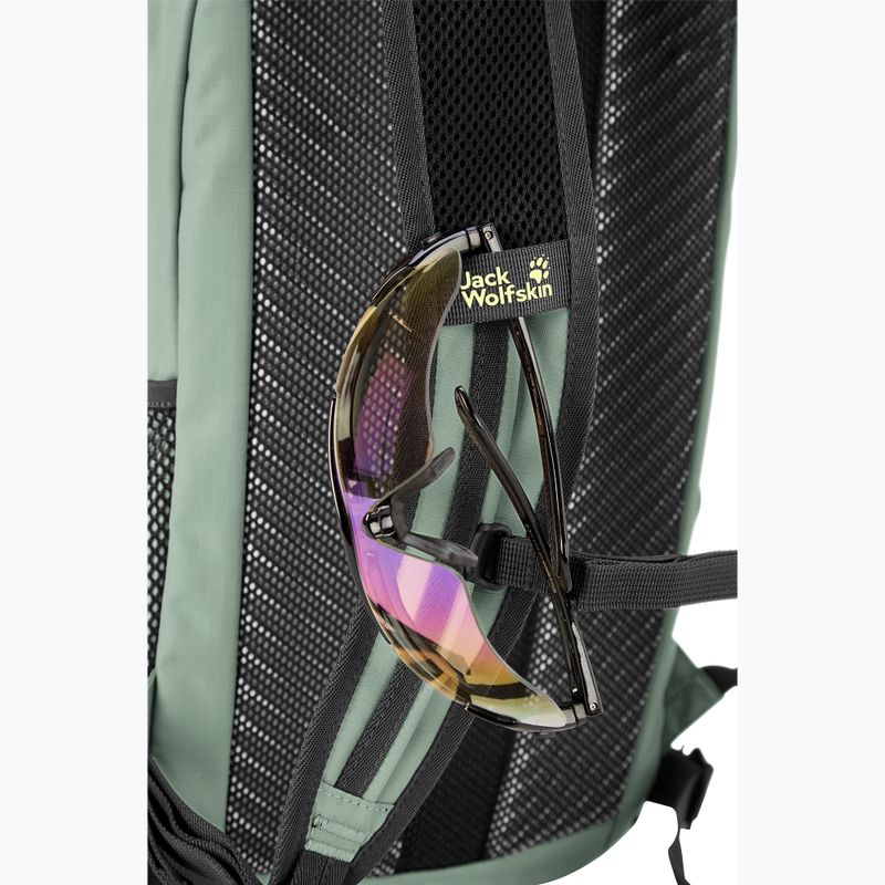 Kerékpáros hátizsák Jack Wolfskin Velocity 12 l green zinnia 12