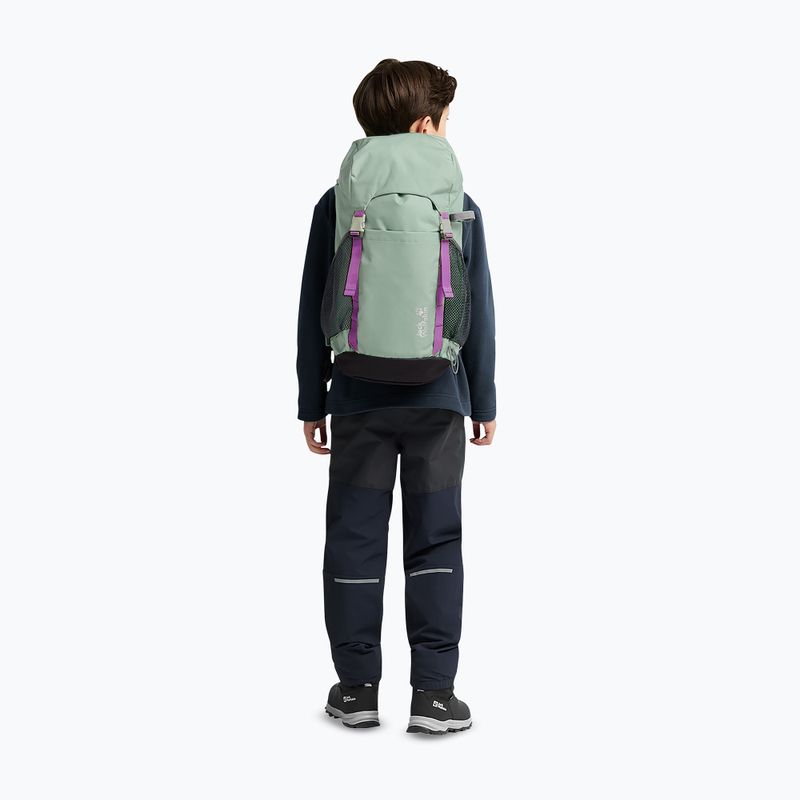 Gyerek túrahátizsák Jack Wolfskin Kids Explorer 20 l green zinnia 17
