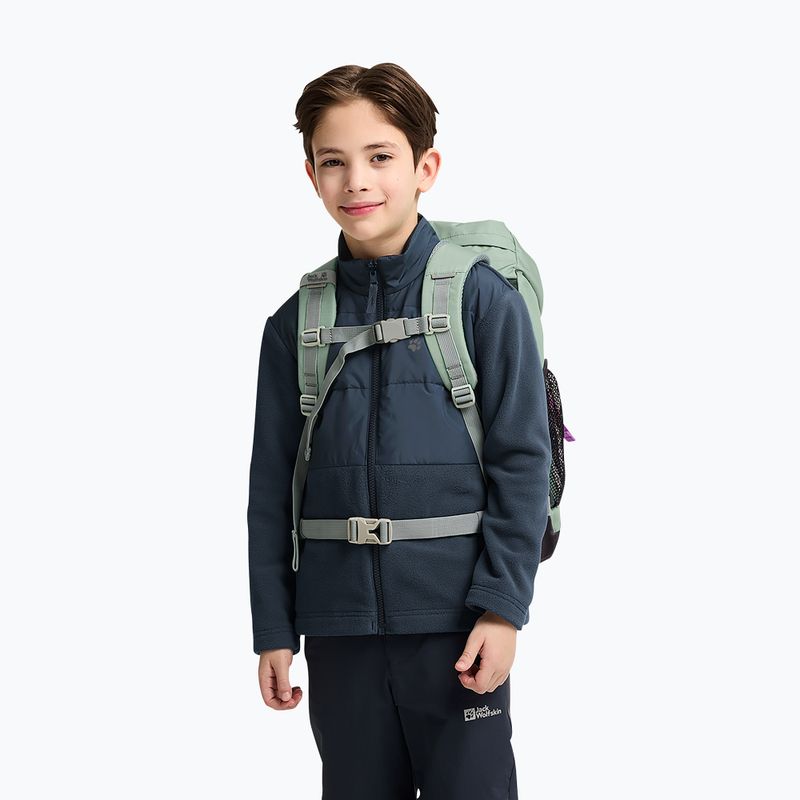 Gyerek túrahátizsák Jack Wolfskin Kids Explorer 20 l green zinnia 18