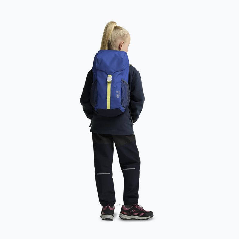 Gyerek túrahátizsák Jack Wolfskin Explorer 15 l blue orchid 16