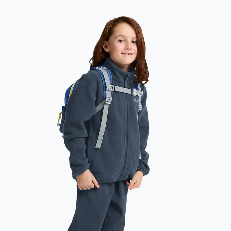 Gyerek túrahátizsák Jack Wolfskin Little Scout 10 l blue orchid 14