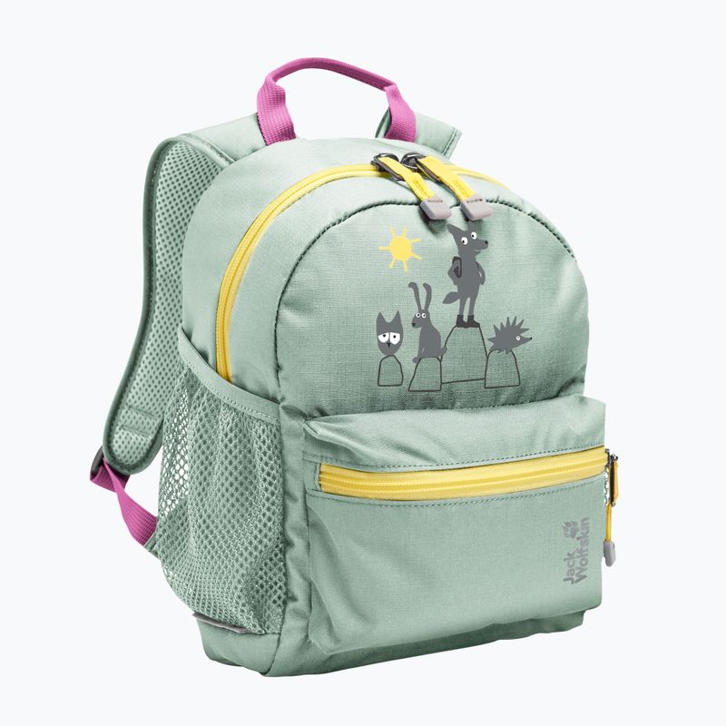 Gyerek túrahátizsák Jack Wolfskin Little Scout 10 l green zinnia 2