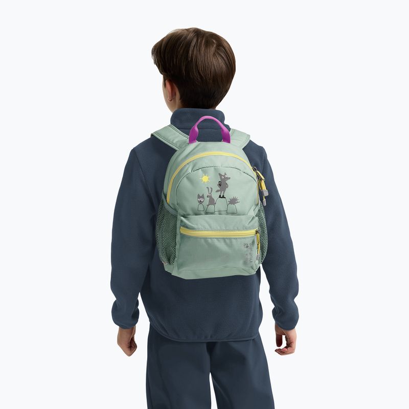 Gyerek túrahátizsák Jack Wolfskin Little Scout 10 l green zinnia 12
