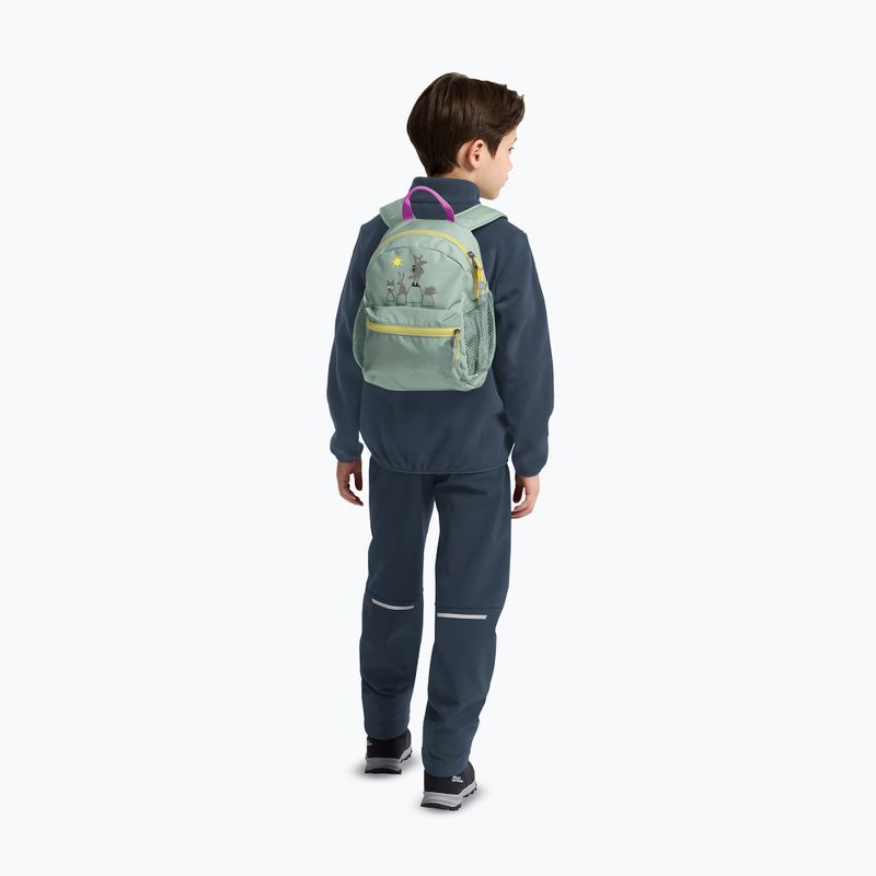 Gyerek túrahátizsák Jack Wolfskin Little Scout 10 l green zinnia 13