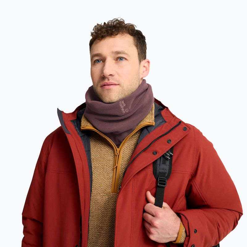 Csősál Jack Wolfskin Real Stuff Loop sheer plum 5