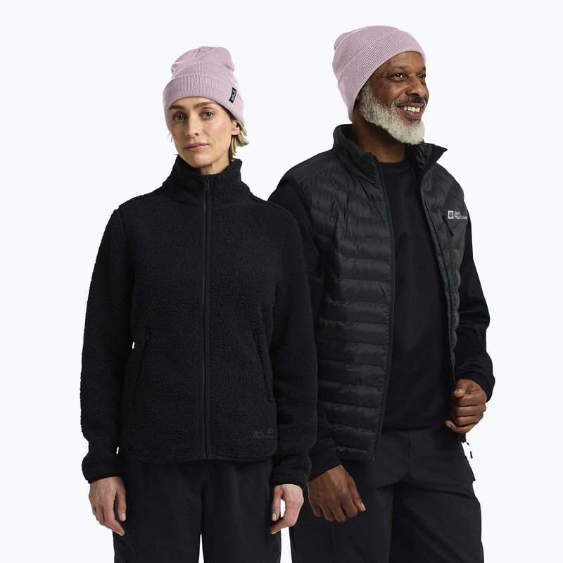 Téli sapka Jack Wolfskin Rib dusty blush 4
