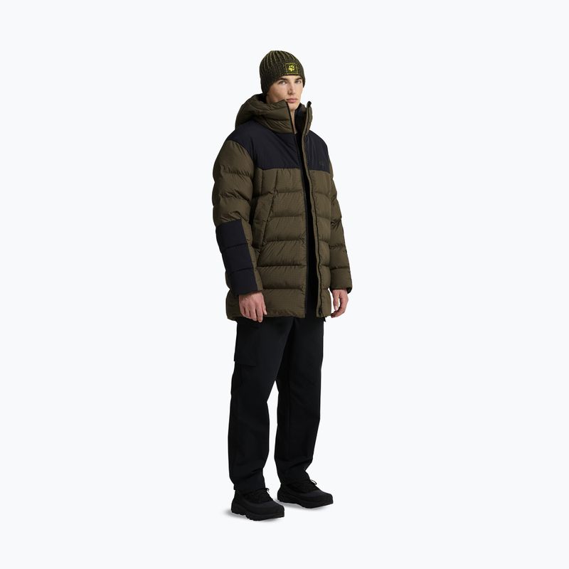Téli sapka Jack Wolfskin Badge Beanie obsidian moss 7