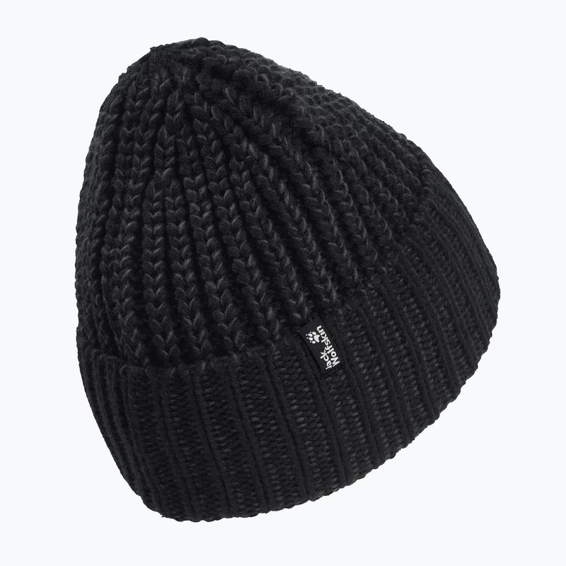 Téli sapka Jack Wolfskin Badge Beanie black 2