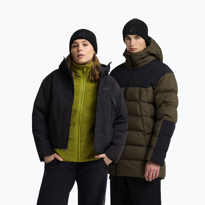 Téli sapka Jack Wolfskin Badge Beanie black 4