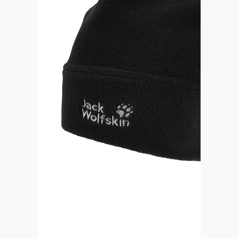 Téli sapka Jack Wolfskin Real Stuff Beanie black 3
