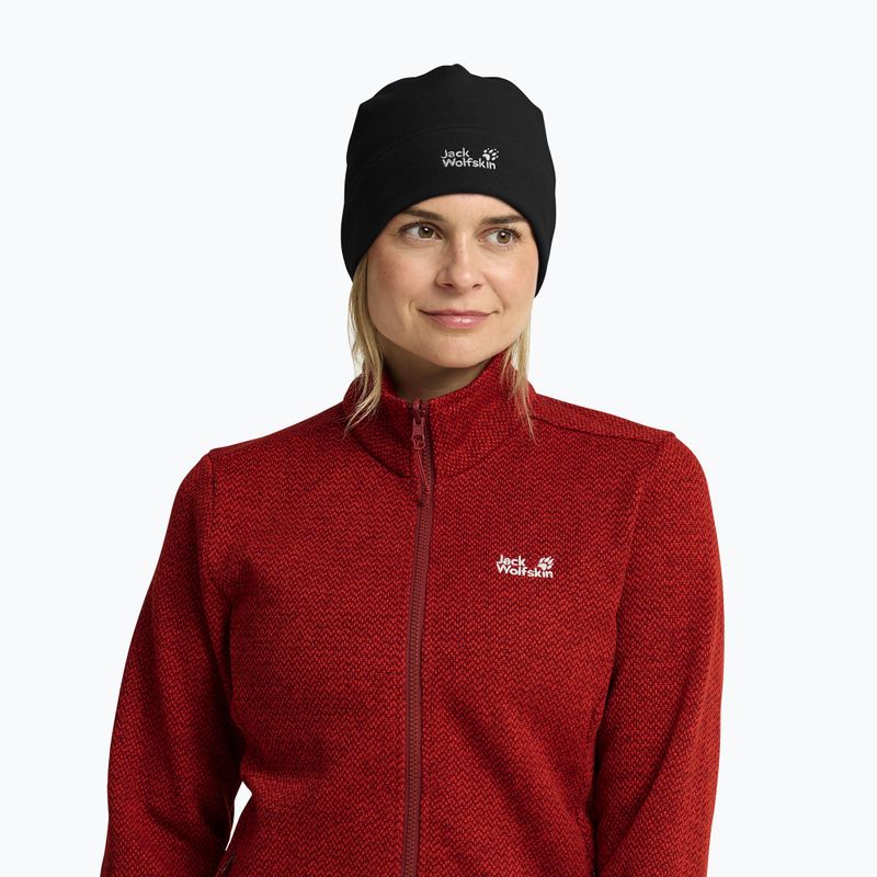 Téli sapka Jack Wolfskin Real Stuff Beanie black 5