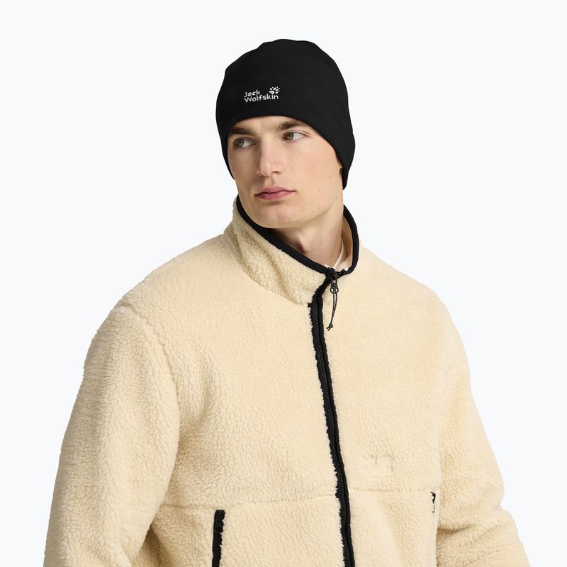 Téli sapka Jack Wolfskin Real Stuff Beanie black 6