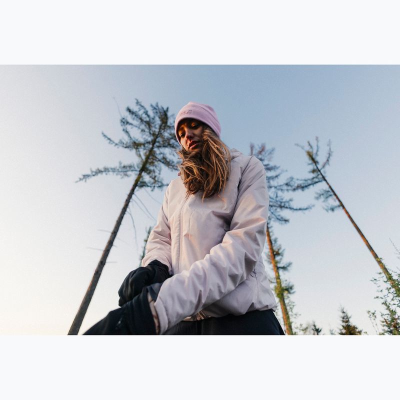 Téli sapka Jack Wolfskin Real Stuff Beanie vivid orchid 7