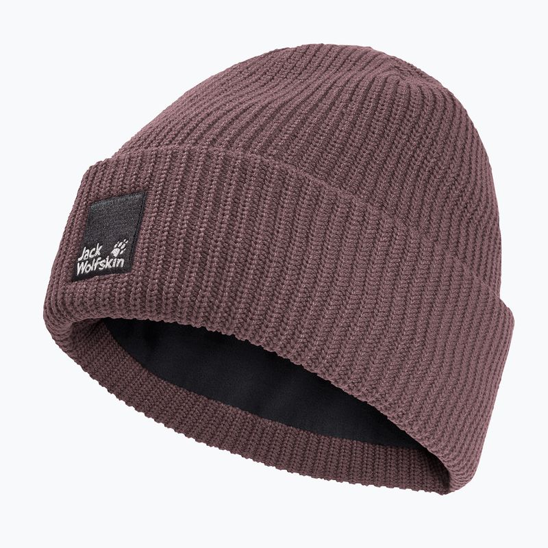 Téli sapka Jack Wolfskin Pergamon Beanie sheer plum