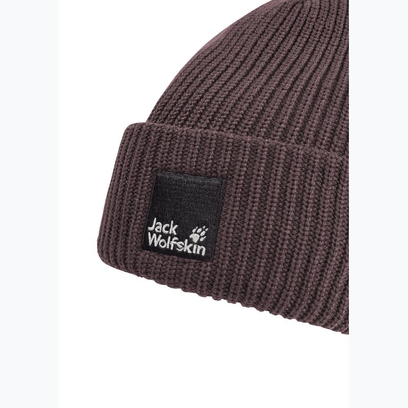 Téli sapka Jack Wolfskin Pergamon Beanie sheer plum 3
