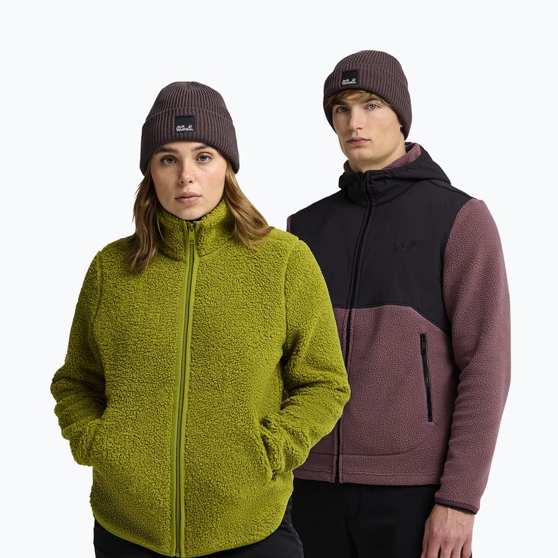Téli sapka Jack Wolfskin Pergamon Beanie sheer plum 4