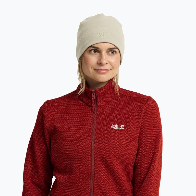 Téli sapka Jack Wolfskin Real Stuff Beanie oyster 5