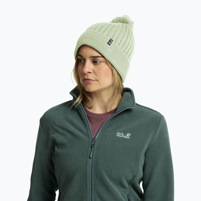 Téli sapka Jack Wolfskin Pom Pom Beanie melon 5