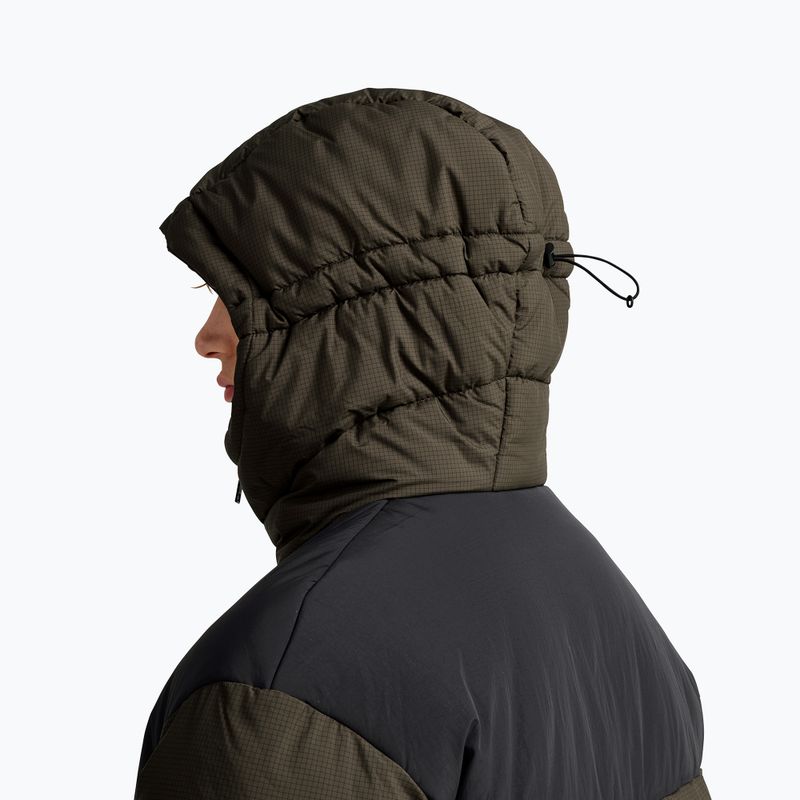 Férfi bélelt kabát Jack Wolfskin Icy Hollow Hooded obsidian moss 4