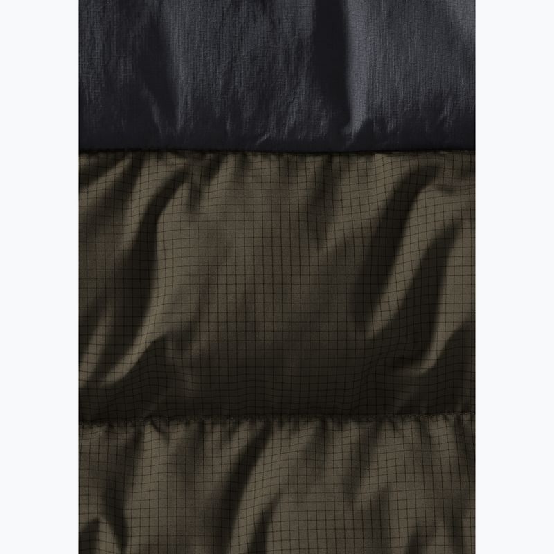 Férfi bélelt kabát Jack Wolfskin Icy Hollow Hooded obsidian moss 10
