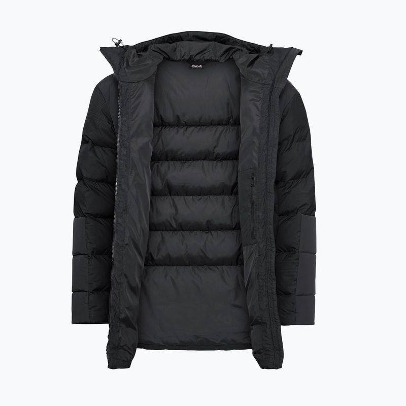 Férfi bélelt kabát Jack Wolfskin Icy Hollow Hooded phantom 8