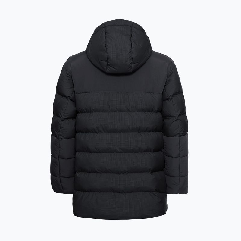 Férfi bélelt kabát Jack Wolfskin Icy Hollow Hooded phantom 9