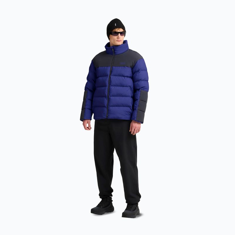 Férfi bélelt kabát Jack Wolfskin Icy Hollow glow ink 2