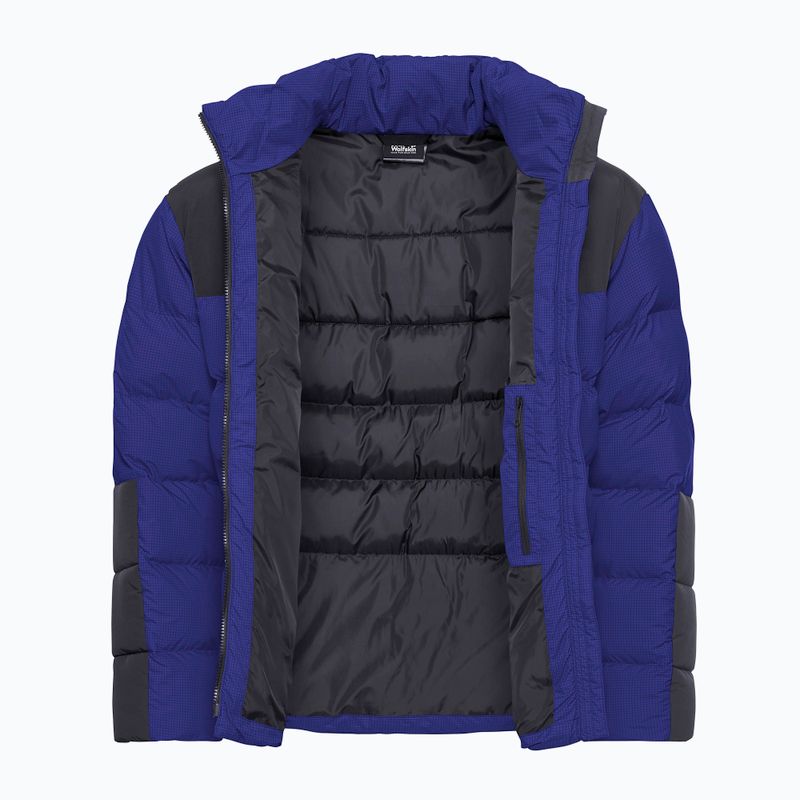 Férfi bélelt kabát Jack Wolfskin Icy Hollow glow ink 9