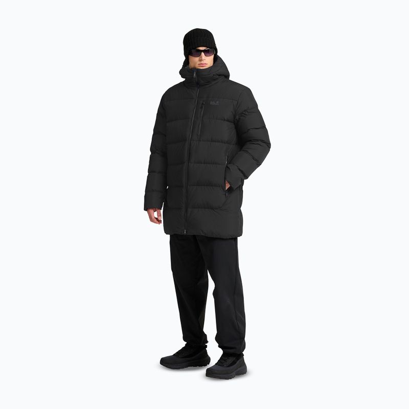Férfi pehelykabát Jack Wolfskin Coloniu Coat black 2