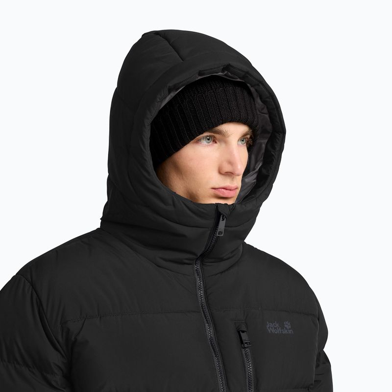 Férfi pehelykabát Jack Wolfskin Coloniu Coat black 4