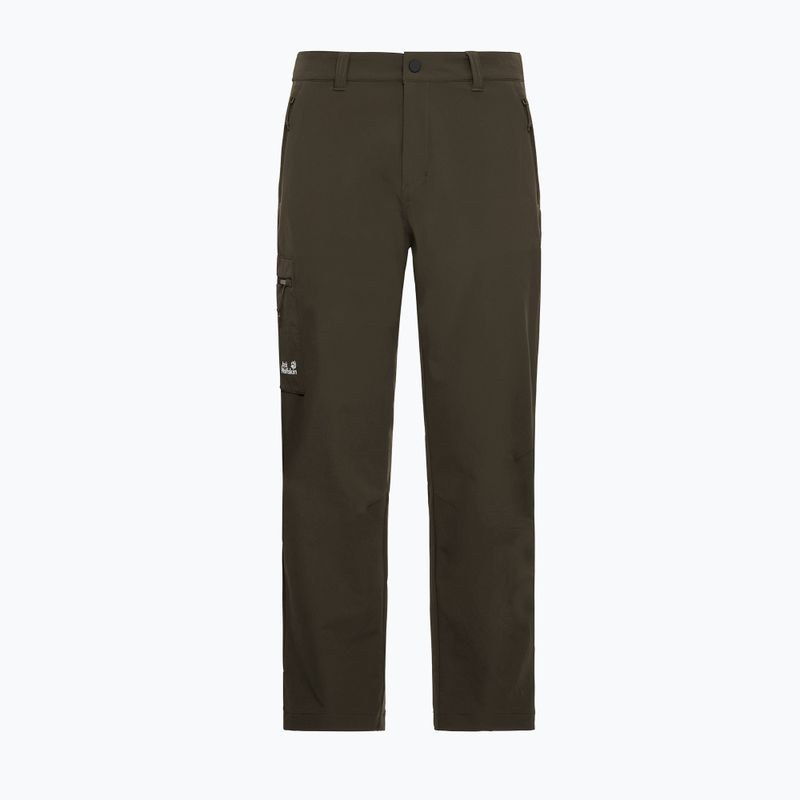 Férfi trekkingnadrág Jack Wolfskin Activate Flex obsidian moss 7
