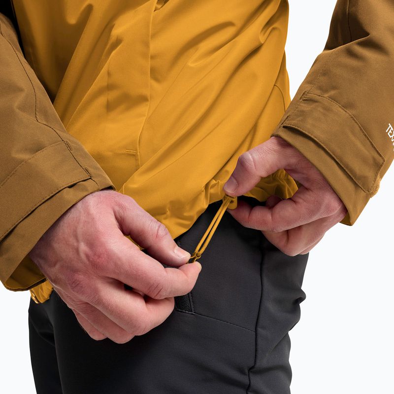 Férfi 3 az 1-ben kabát Jack Wolfskin Stonetrail 3In1 burly yellow jw 9