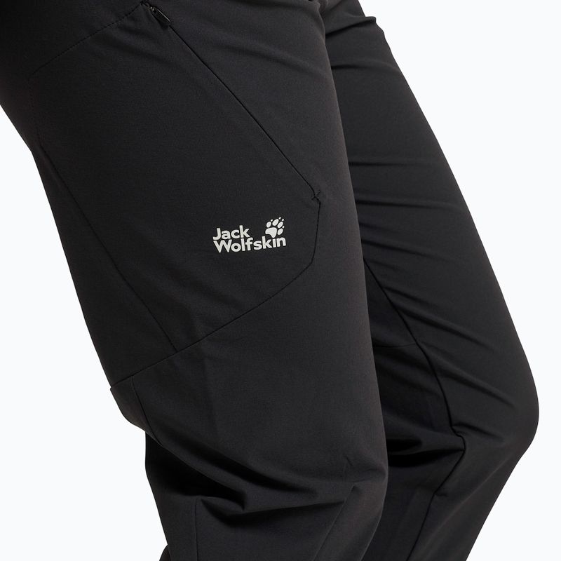 Női trekkingnadrág Jack Wolfskin Activate Flex black 5
