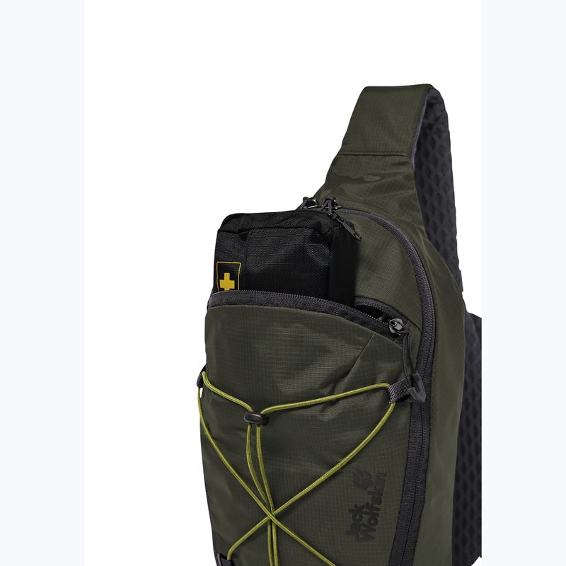 Válltáska Jack Wolfskin Little Scout 10 rich olive 5