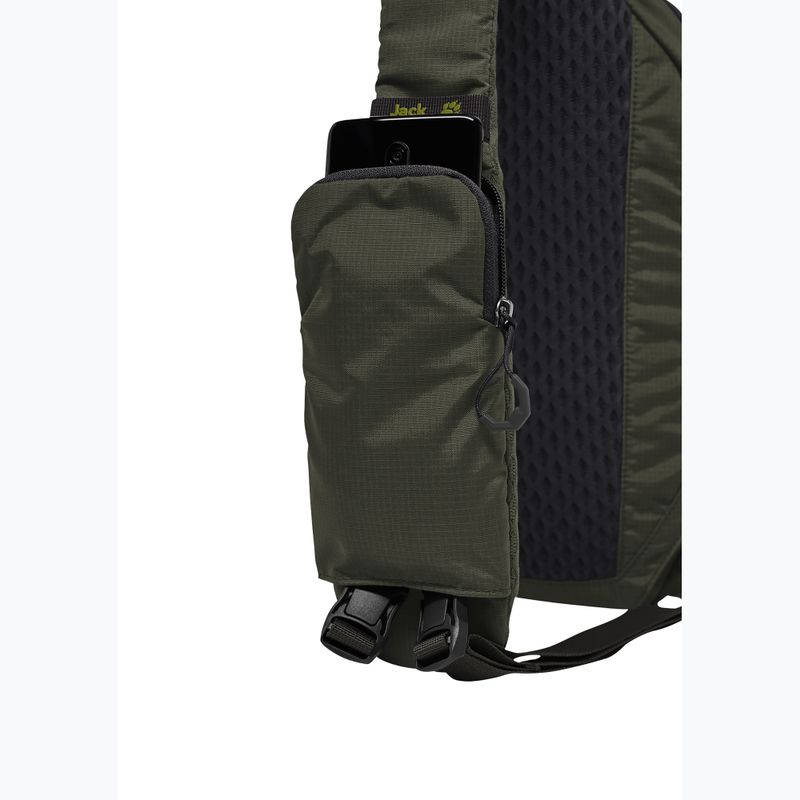 Válltáska Jack Wolfskin Little Scout 10 rich olive 6