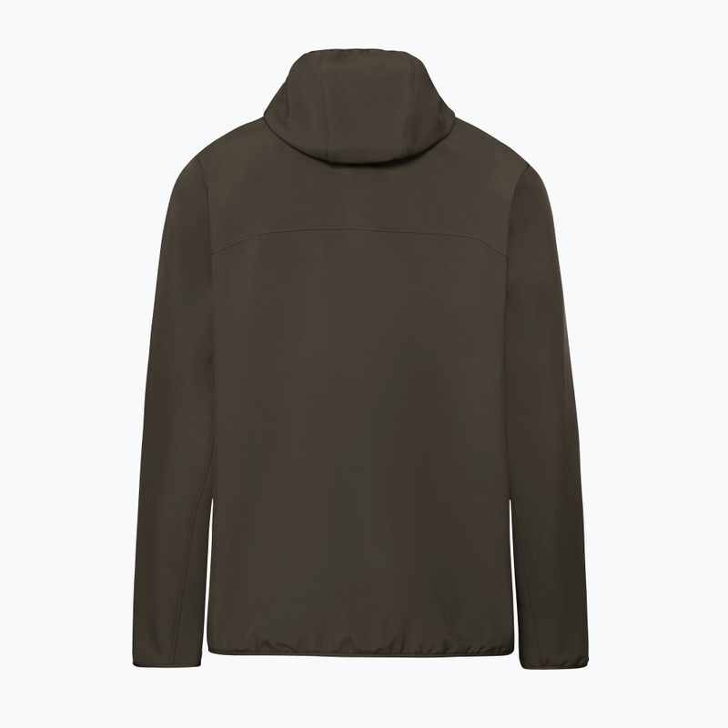 Férfi széldzseki Jack Wolfskin Wild Winds Hooded obsidian moss 10