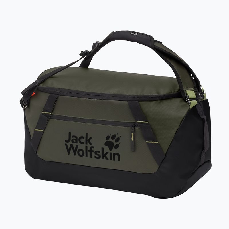 Utazótáska Jack Wolfskin Tecton Duffle 45 l rich olive 2