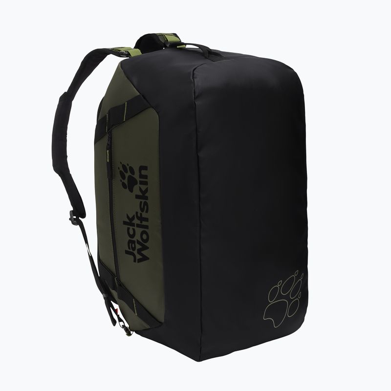 Utazótáska Jack Wolfskin Tecton Duffle 45 l rich olive 3