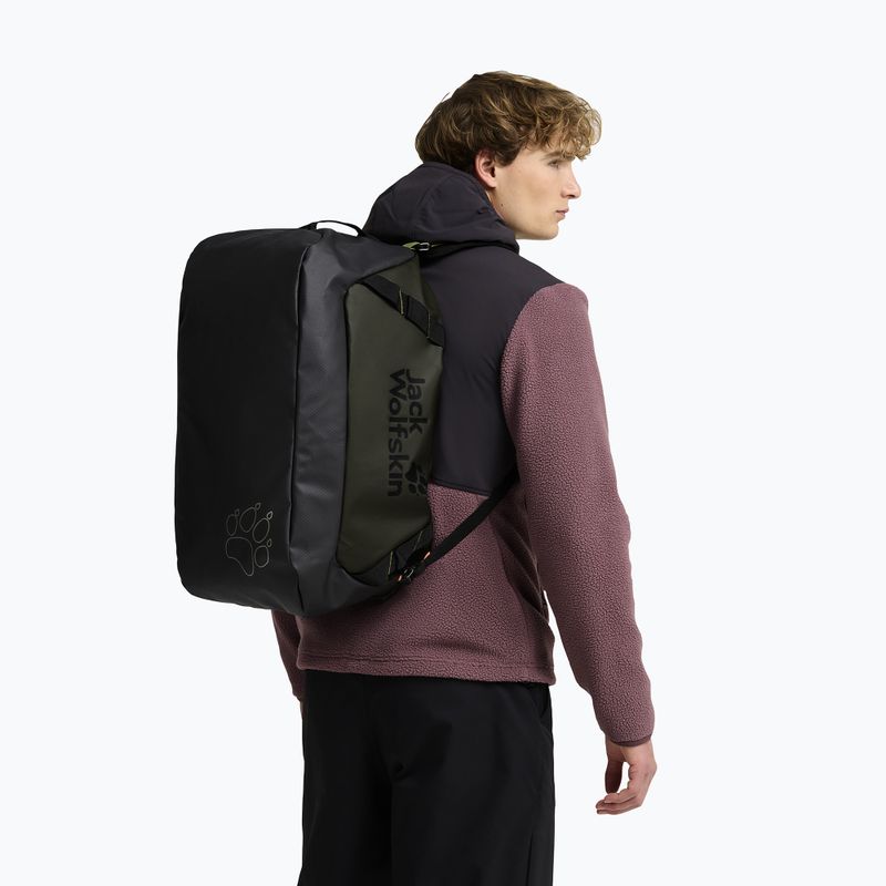 Utazótáska Jack Wolfskin Tecton Duffle 45 l rich olive 8