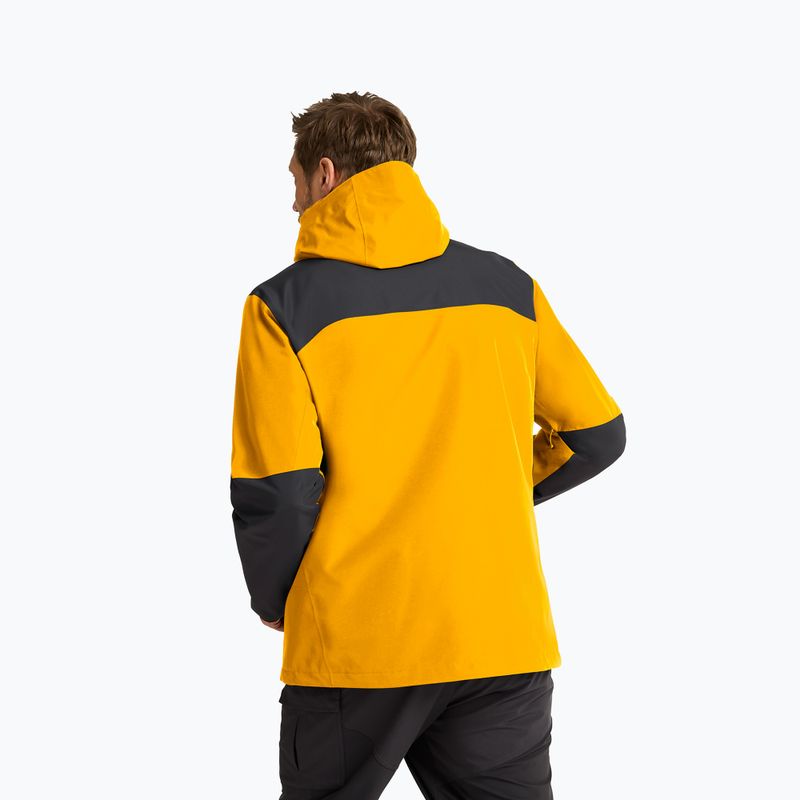 Férfi esőkabát Jack Wolfskin Jasper Pro 2L burly yellow jw 3