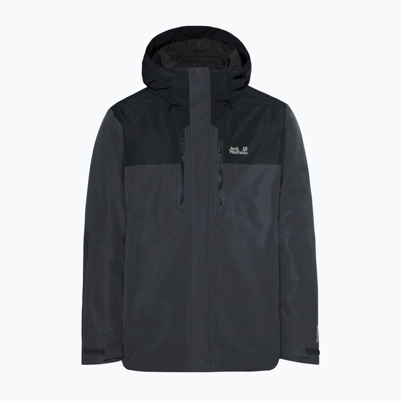 Férfi 3 az 1-ben kabát Jack Wolfskin Jasper Pro 3IN1 phantom 10