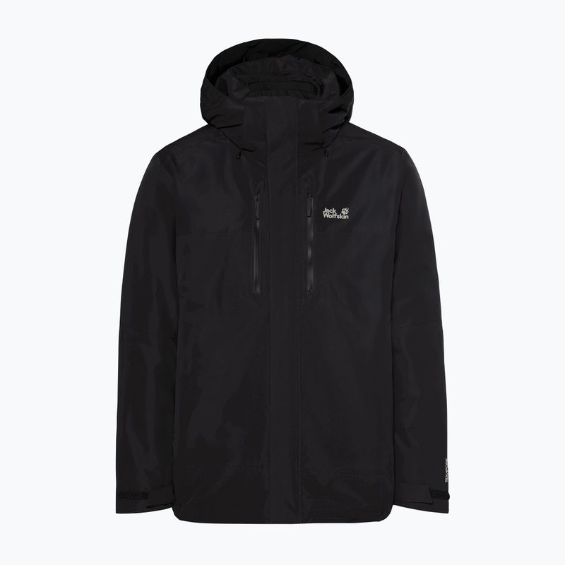 Férfi 3 az 1-ben kabát Jack Wolfskin Jasper Pro 3IN1 black 10