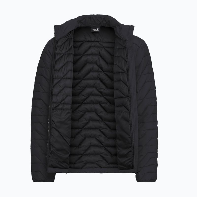 Férfi bélelt kabát Jack Wolfskin Flextrek Ins black 9