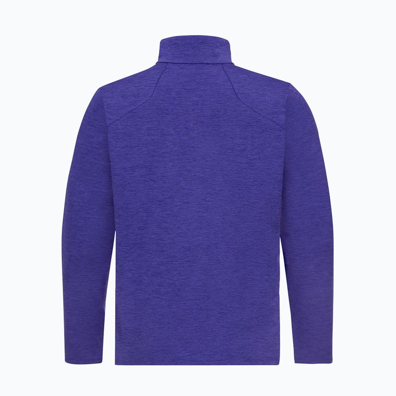 Férfi polár pulóver Jack Wolfskin Trail Half Zip glow ink 5