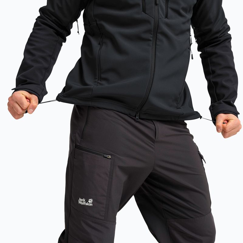 Férfi széldzseki Jack Wolfskin Jasper phantom 7