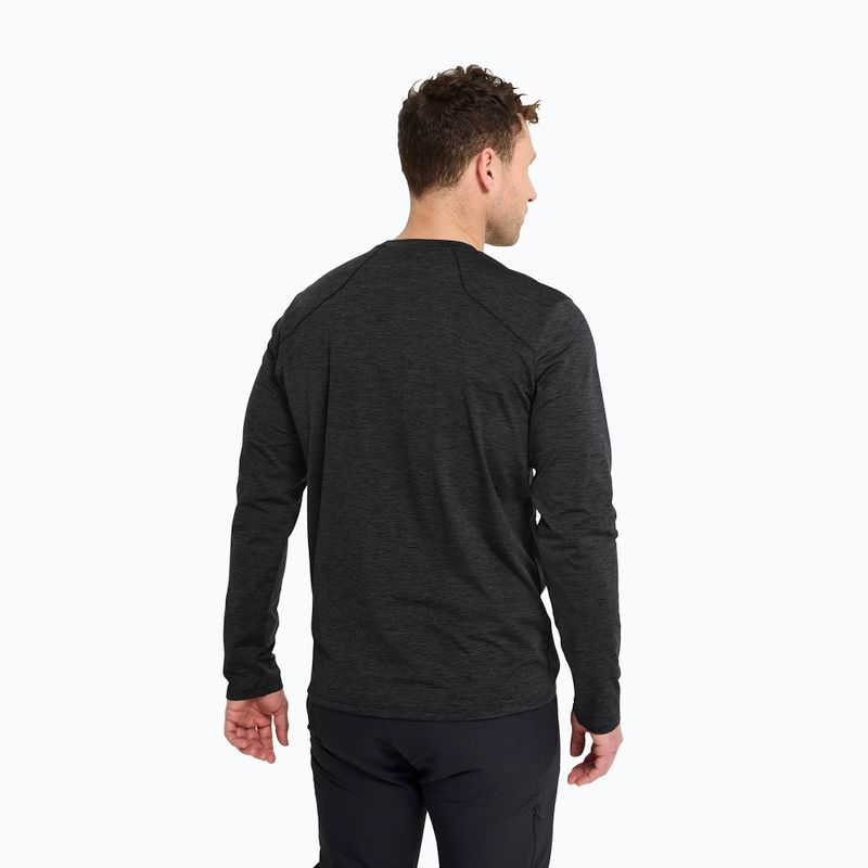 Férfi trekking longsleeve Jack Wolfskin Trail black 3