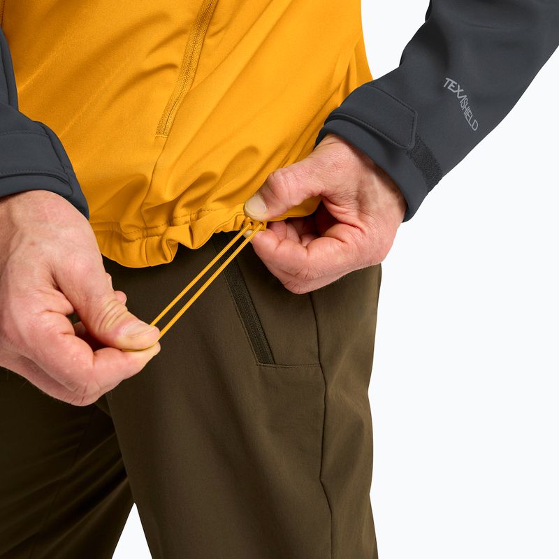 Férfi széldzseki Jack Wolfskin Jasper burly yellow jw 8