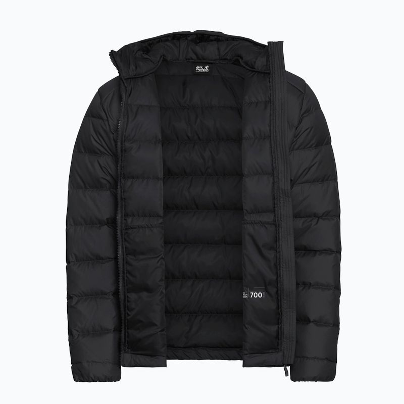 Férfi pehelykabát Jack Wolfskin Wild Pass Down Hoody black 9